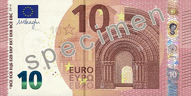 Nová 10 € bankovka